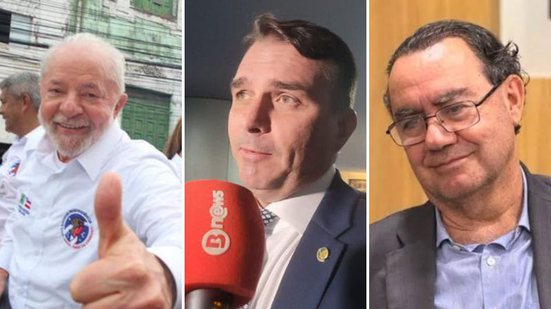 Imagem Quaest: Lula lidera com 37%, Flávio Bolsonaro tem 29% e Augusto Cury aparece em terceiro; veja números