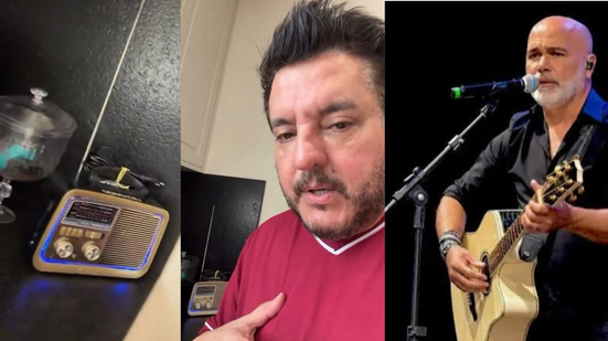 O cantor Bruno participou de homenagens ao Rick e acredita que ele o agradeceu por meio da experiência - Reprodução/Redes Sociais