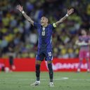 O atacante Raphinha foi cortado da Seleção Brasileira - Reprodução/ CBF