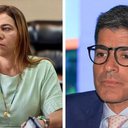 Roberta Santana e ACM Neto - Divulgação e Kalina Maurer/Comunicação UB