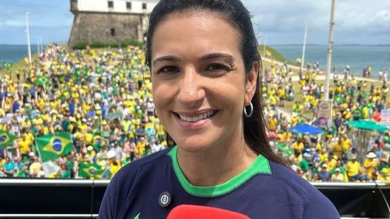 Imagem Deputada federal Roberta Roma é internada após passar mal durante agenda de campanha neste sábado (26)