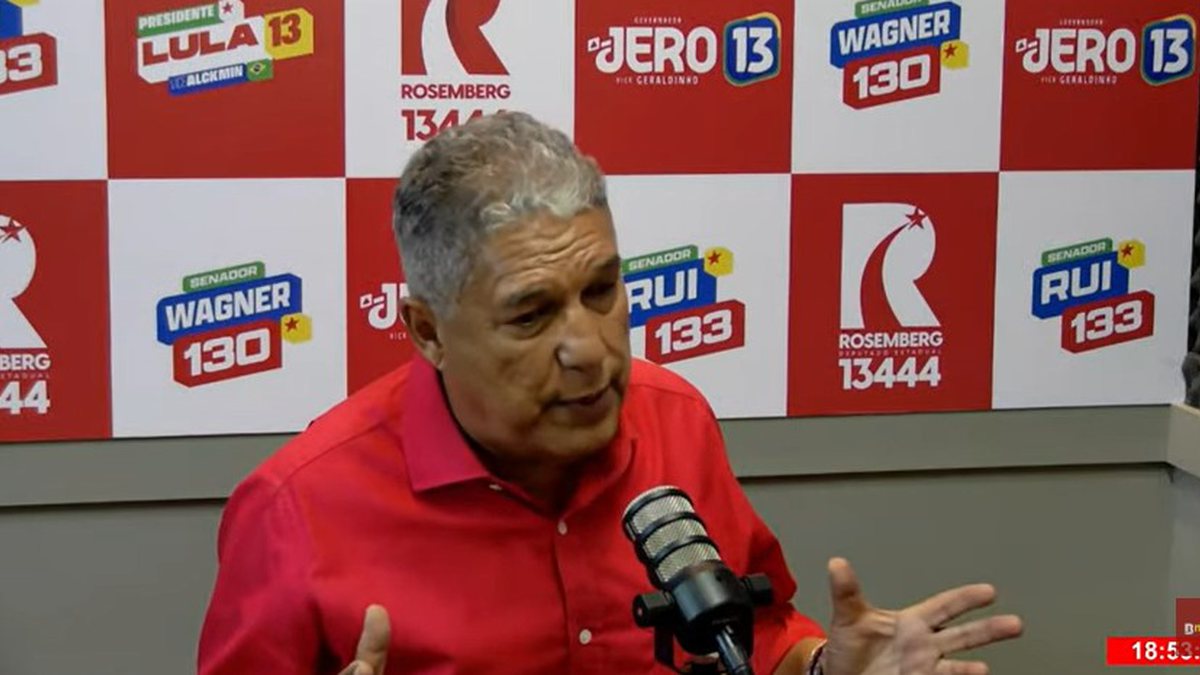 Rosemberg diz ser “improvável” ACM Neto abrir 500 mil votos sobre Jerônimo em Salvador