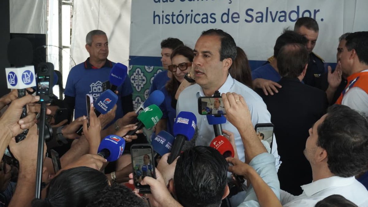 Bruno Reis diz que Lula não tem mais a mesma relevância na Bahia: 'Cada vez mais perde força'