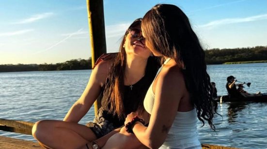 A atleta registrou o momento em seu Instagram - Redes Sociais