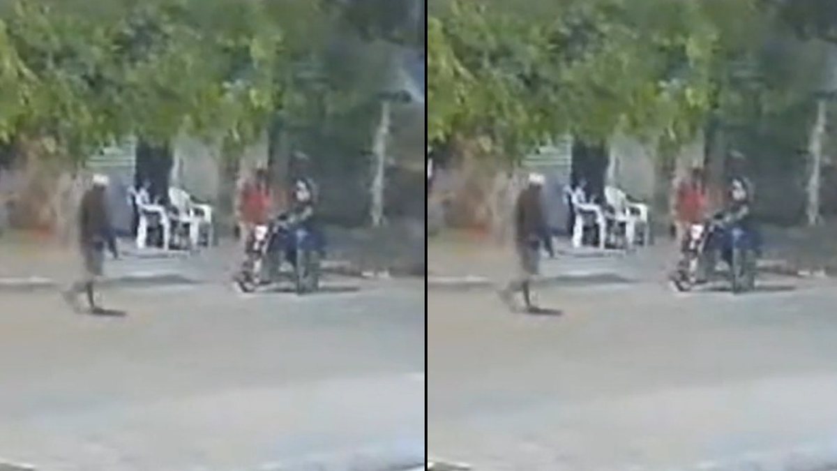 Vídeo: Câmera de segurança registra momento que homem é assassinado enquanto conversava perto de um comércio
