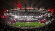 Após a partida, o goleiro Rossi e o meia Arrascaeta reclamaram das condições do campo - Reprodução/ Flamengo