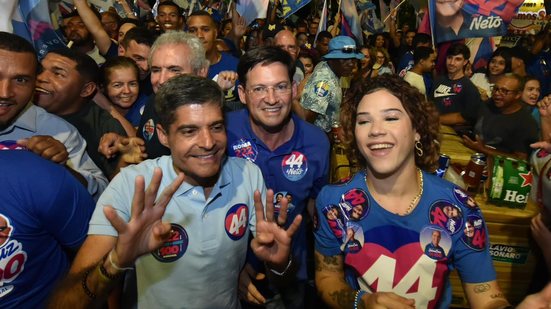 Imagem ACM Neto critica gestão Jerônimo durante agenda no interior: "Que o cidadão volte a viver em paz"