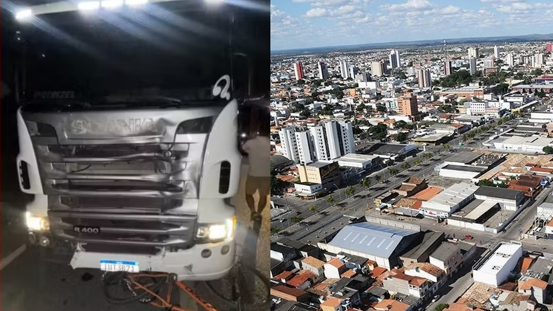 Agentes da polícia ainda não divulgaram detalhes acerca da colisão - Redes Sociais