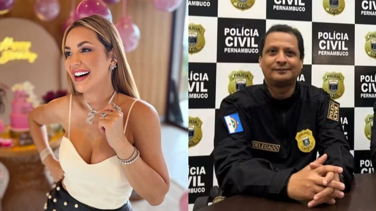 Quem é o delegado que cobra R$ 81 mil de Deolane na Justiça e virou alvo de declaração ácida da influenciadora