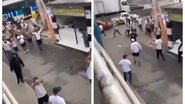 Violência entre torcidas: torcedor baleado antes de clássico - Reprodução/x