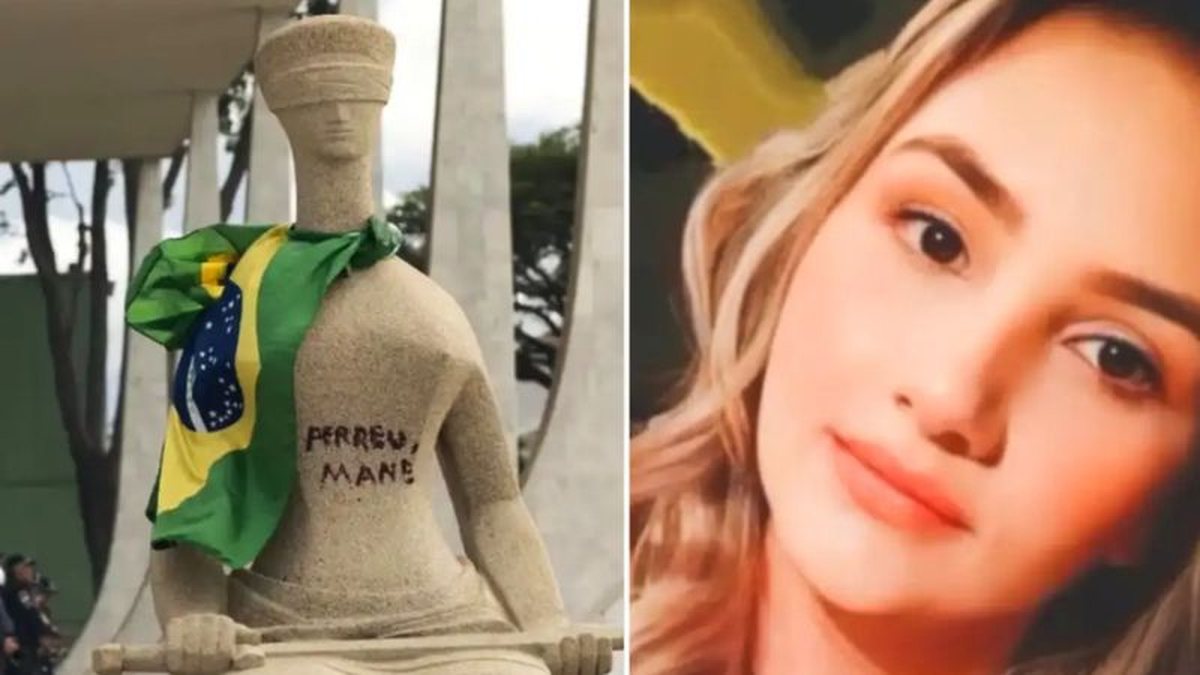 Saiba quem é Débora do Batom condenada por escrever “Perdeu, mané” em escultura no STF