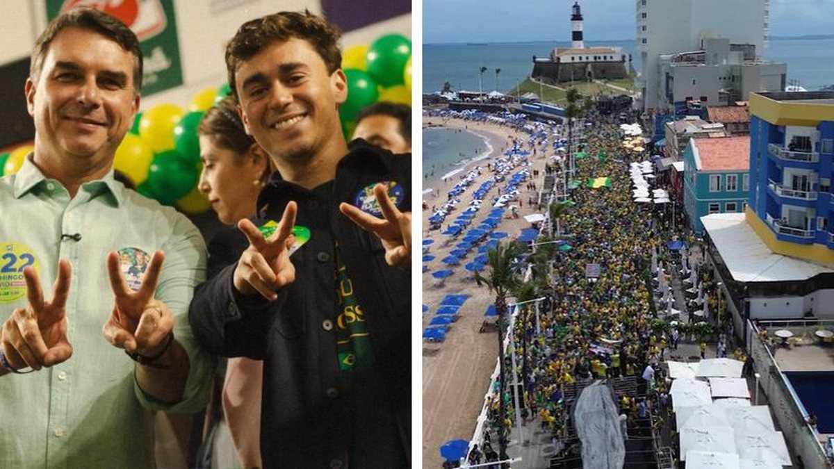 Flávio Bolsonaro e Nikolas Ferreira unem agendas e preparam ‘Carnaval Bolsonarista’ em Salvador nesta semana