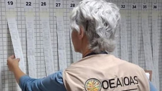 Reprodução / Relatório MOE - OEA