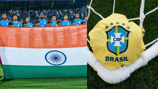 Reprodução / Instagram @indianfootball e  Rafael Ribeiro / CBF