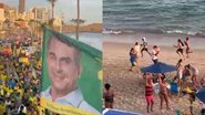 Imagem No ritmo do 'Bloquinho do 22', petistas provocam bolsonaristas durante ato pró-Flávio em Salvador: "Faz o L"