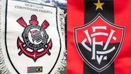 Divulgação/Corinthians e Reprodução / Victor Ferreira / EC Vitória