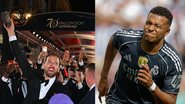 Reprodução/ Instagram @england e @ballondorofficial e Reprodução/Instagram/@k.mbappe