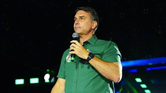 Charles Vieira/Campanha Flávio Bolsonaro