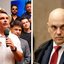 Charles Vieira/Campanha Flávio Bolsonaro e Bruno Peres/Agência Brasil