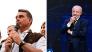 Charles Vieira/Campanha Flávio Bolsonaro e Ricardo Stuckert/Campanha de Lula