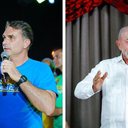 Charles Vieira/Campanha Flávio Bolsonaro e Ricardo Stuckert/Campanha de Lula