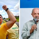 Vittor Sales/Campanha de Flávio Bolsonaro e Ricardo Stuckert/Campanha de Lula