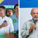 Vittor Sales/Campanha de Flávio Bolsonaro e Ricardo Stuckert/Campanha de Lula