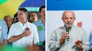 Vittor Sales/Campanha de Flávio Bolsonaro e Ricardo Stuckert/Campanha de Lula
