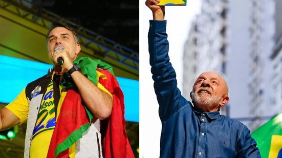 Charles Vieira/Campanha Flávio Bolsonaro e Ricardo Stuckert/Campanha de Lula