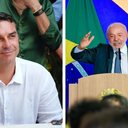 Charles Vieira/Campanha Flávio Bolsonaro e Ricardo Stuckert/PR