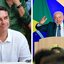 Charles Vieira/Campanha Flávio Bolsonaro e Ricardo Stuckert/PR