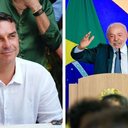 Charles Vieira/Campanha Flávio Bolsonaro e Ricardo Stuckert/PR