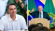 Charles Vieira/Campanha Flávio Bolsonaro e Ricardo Stuckert/PR