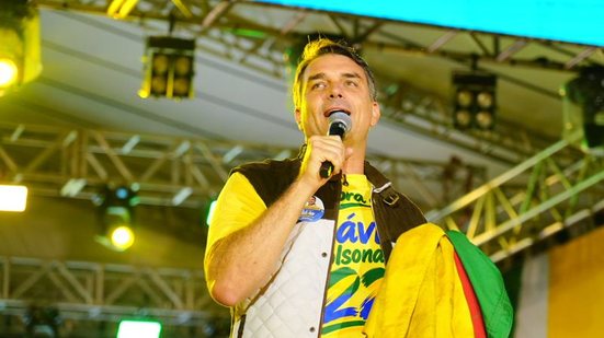 Charles Vieira/Campanha de Flávio Bolsonaro