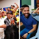 Charles Vieira/Campanha Flávio Bolsonaro e Ricardo Stuckert/Campanha de Lula