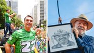 Charles Vieira/Campanha Flávio Bolsonaro e Ricardo Stuckert/Campanha de Lula