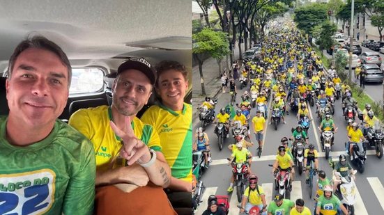 Reprodução/ Instagram @flaviobolsonaro
