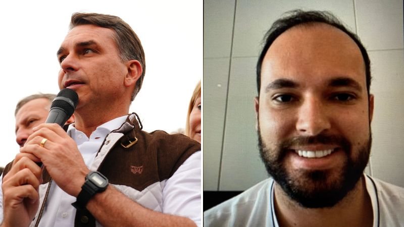 Charles Vieira / Campanha Flavio Bolsonaro