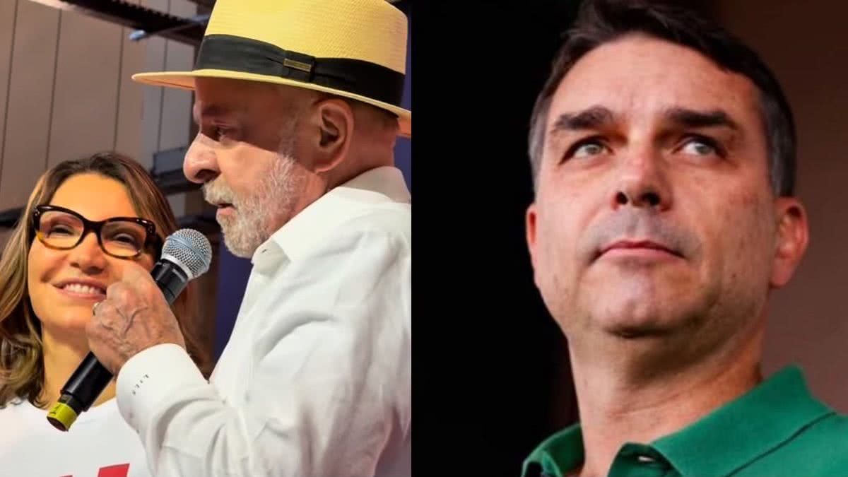 Flávio Bolsonaro recorre ao TSE e acusa Lula, Janja e aliados de ataques e fake news na campanha