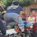 Profissional de saúde, que estava no local, prestou os primeiros socorros ao jovem - Redes Sociais