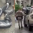 Moradores acreditam que o autor do acidente foi um policial militar - Arquivo pessoal