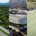 Divulgação | Prefeitura de São Vicente, Santos FC e Reprodução