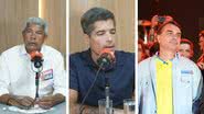 Devid Santana/BNews e Charles Vieira/Campanha de Flávio Bolsonaro
