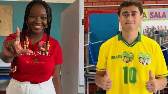 Reprodução / Redes sociais / @anaelisast e @nikolasferreiradm
