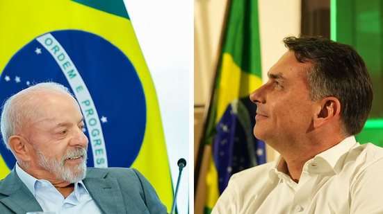 Ricardo Stuckert/PR e Charles Vieira/Campanha de Flávio Bolsonaro