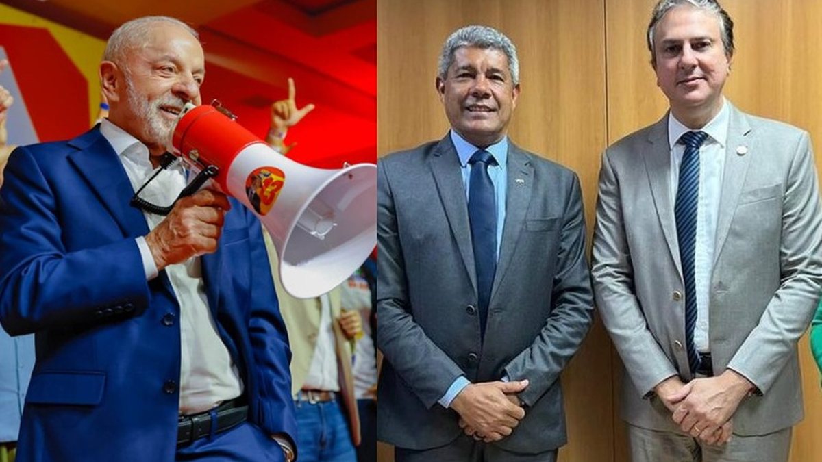 Lula quer Jerônimo e Camilo Santana em núcleo central de campanha para o segundo turno