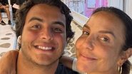 Marcelo é o filho mais velho da cantora. Ela também é mãe das gêmeas Marina e Helena, de 8 anos. - Redes Sociais
