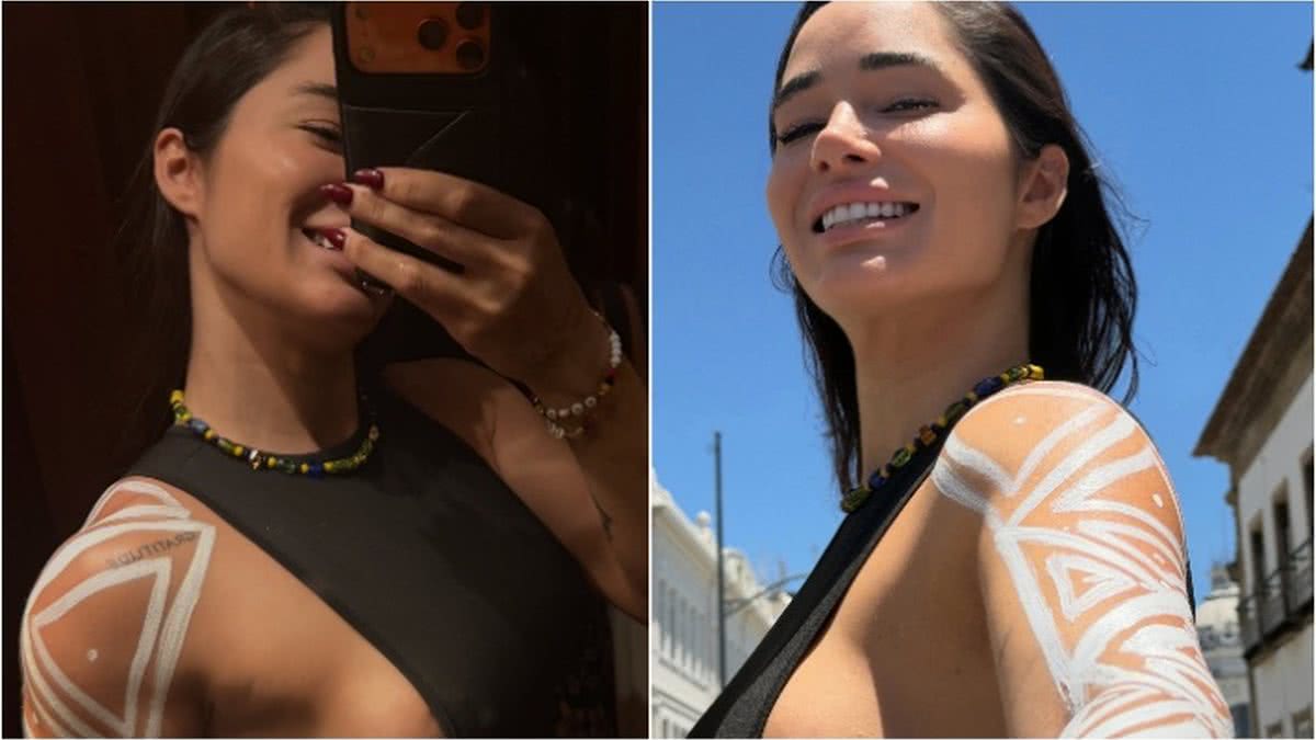 Musa do OnlyFans curte noitada no Pelourinho praticamente com 'seios à mostra' e gera revolta na web: "uma vergonha"