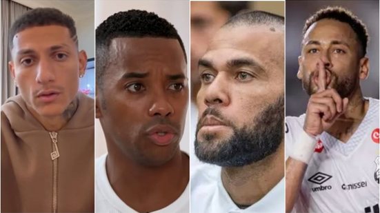 Imagem Neymar e astros do futebol que apoiaram Robinho e Daniel Alves em casos de crimes sexuais viram as costas para Richarlison em disputa milionária