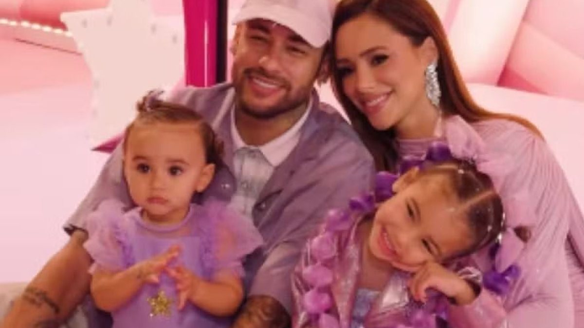 Tirolesa, oficinas e cardápio kids: Filha de Neymar e Bruna Biancardi completa 3 anos e ganha festão - Foto